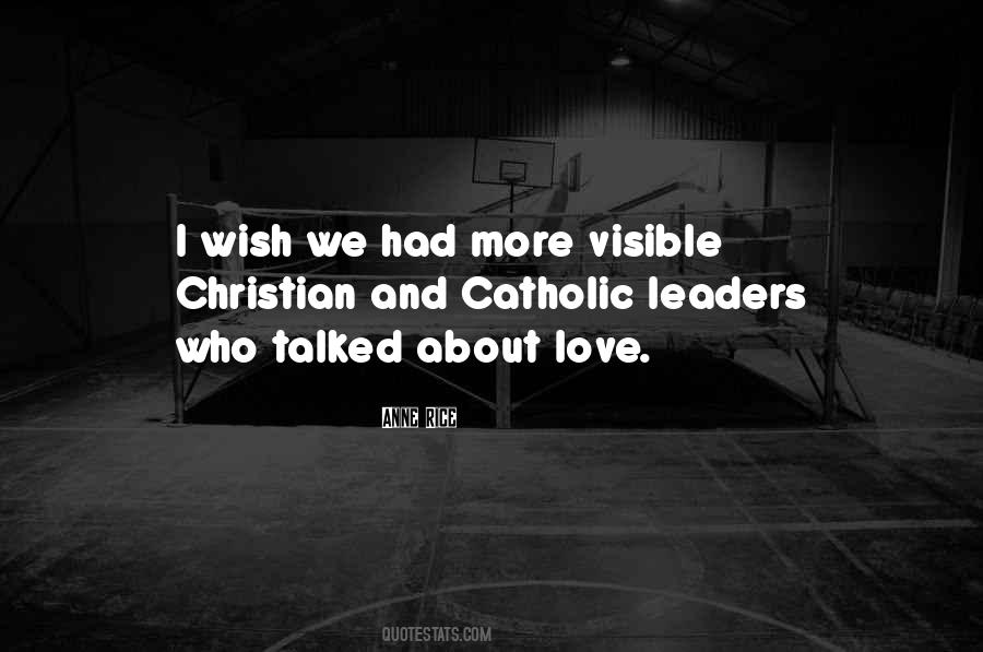 Quotes For Christian Leaders #1436018