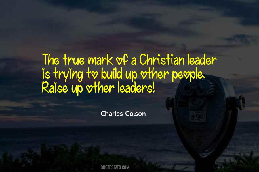 Quotes For Christian Leaders #1603725