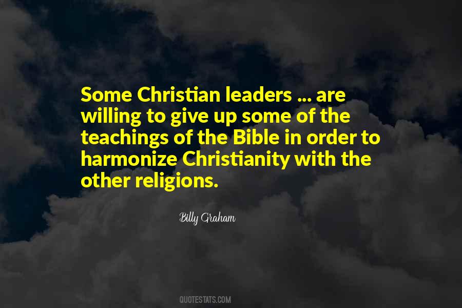 Quotes For Christian Leaders #1742393