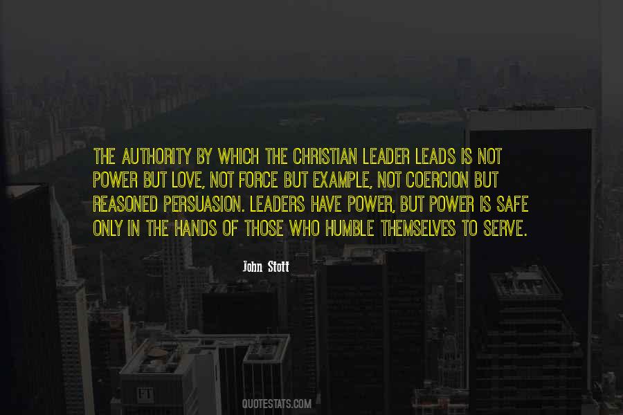 Quotes For Christian Leaders #744143