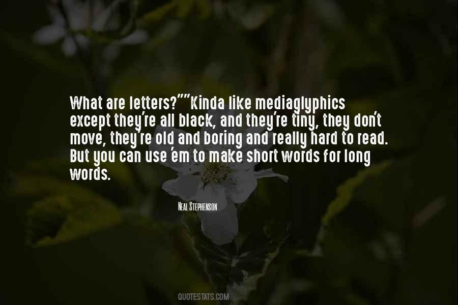 Old Letters Quotes #1393084