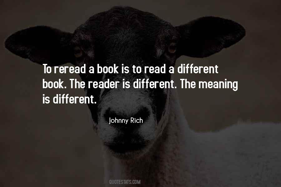 Reread Books Quotes #823244