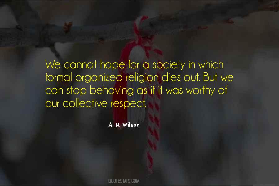 A Society Quotes #1666194