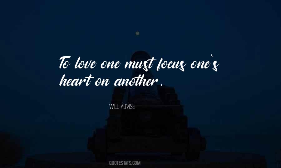 Focus On Love Quotes #441671