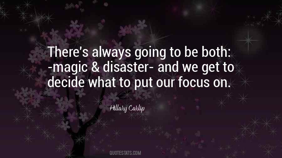 Focus On Love Quotes #955665
