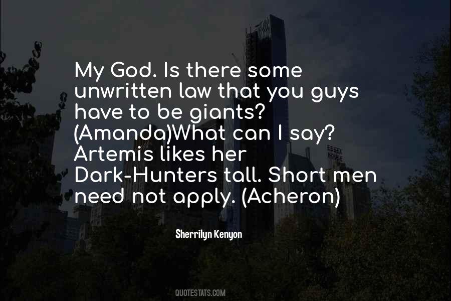 Tall Men Quotes #1157106