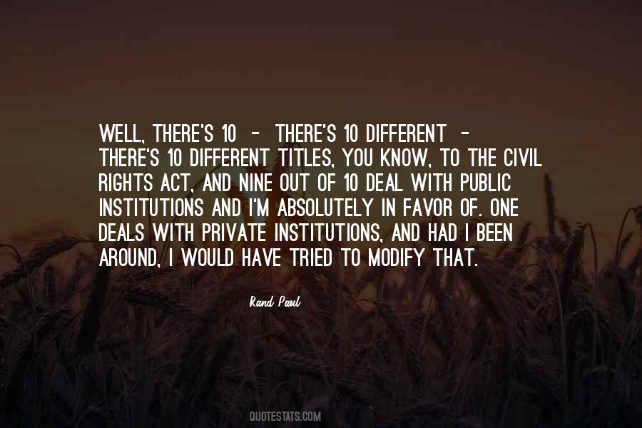 In Civil Quotes #69278