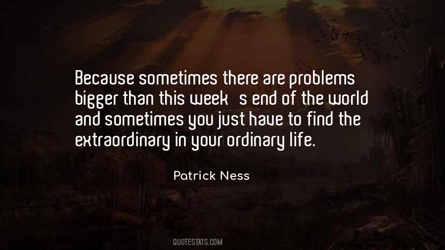Problems Of This World Quotes #58956