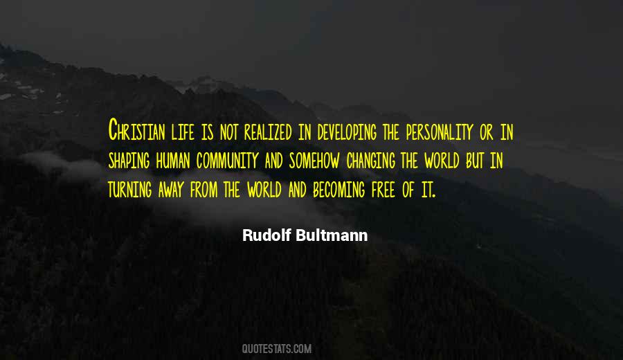 Bultmann Rudolf Quotes #1280666