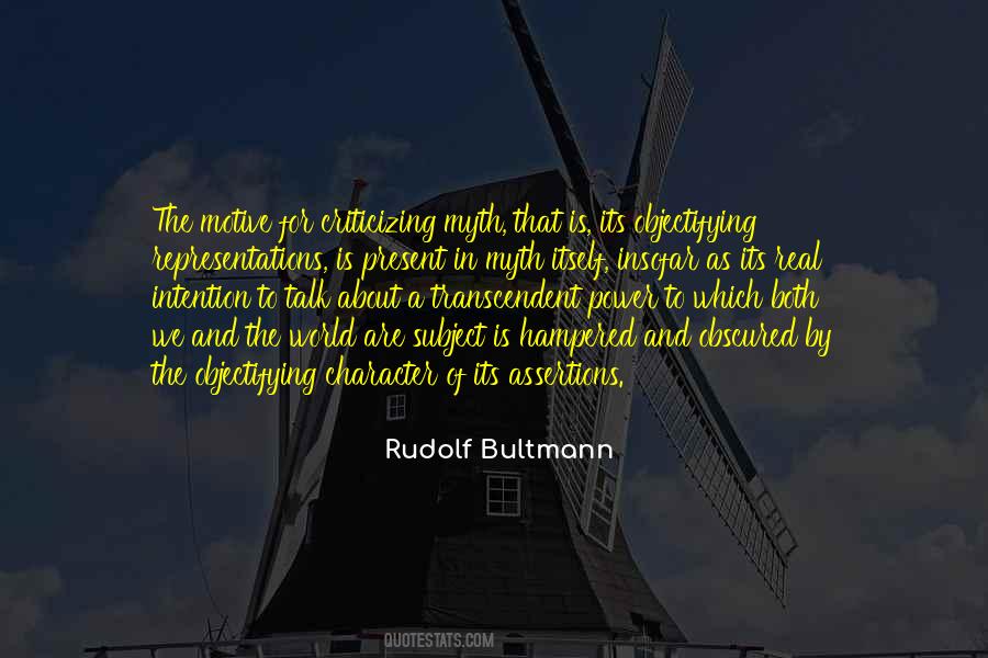 Bultmann Rudolf Quotes #889070