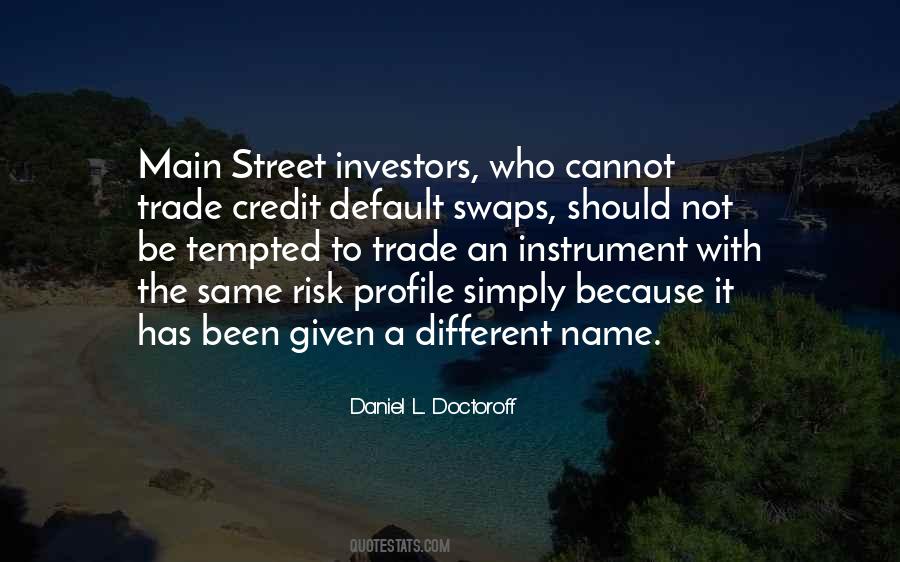 Quotes For Credit Default Swaps #1466832