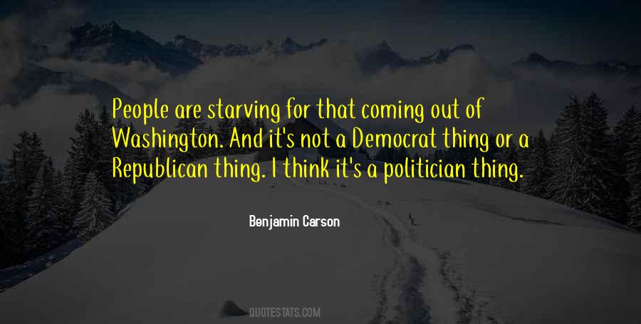 Starving People Quotes #946002