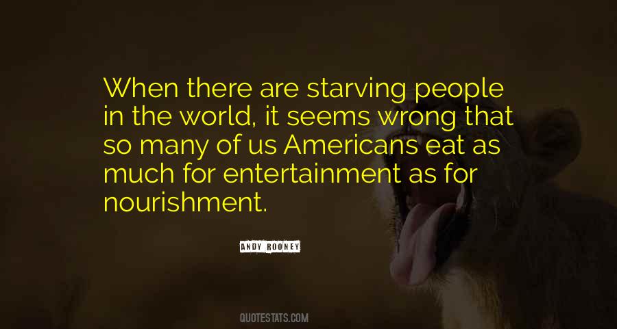 Starving People Quotes #977000