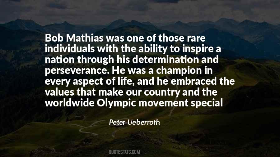 Quotes About Olympic Values #1234965