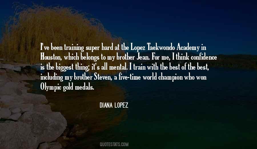 Quotes About Olympic Gold #161354