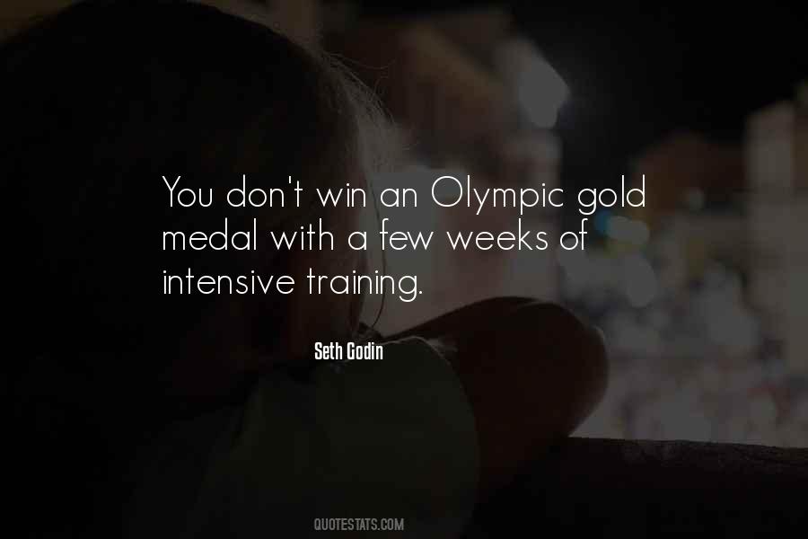 Quotes About Olympic Gold #530932