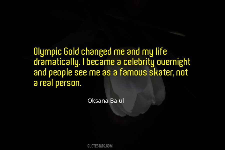 Quotes About Olympic Gold #874957