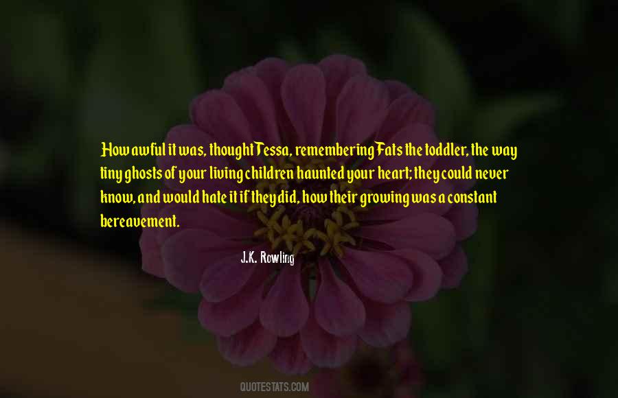 My Bereavement Quotes #369367