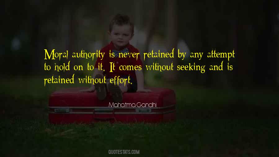 Moral Authority Quotes #1205131