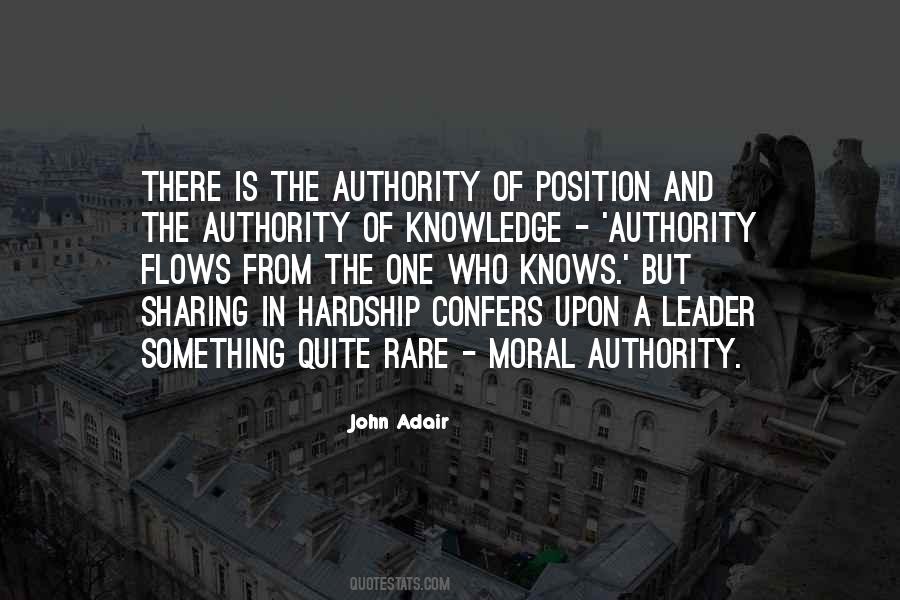 Moral Authority Quotes #30740