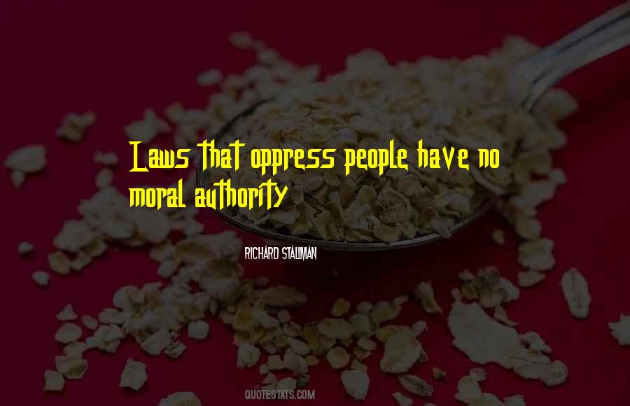 Moral Authority Quotes #440295