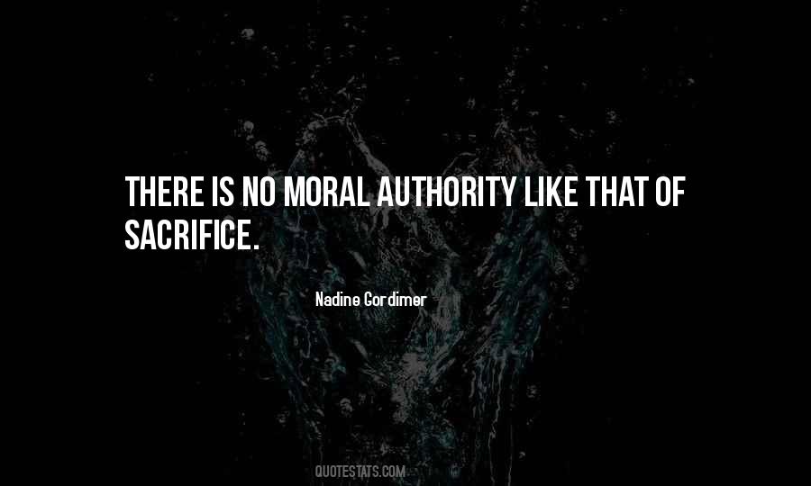 Moral Authority Quotes #63446