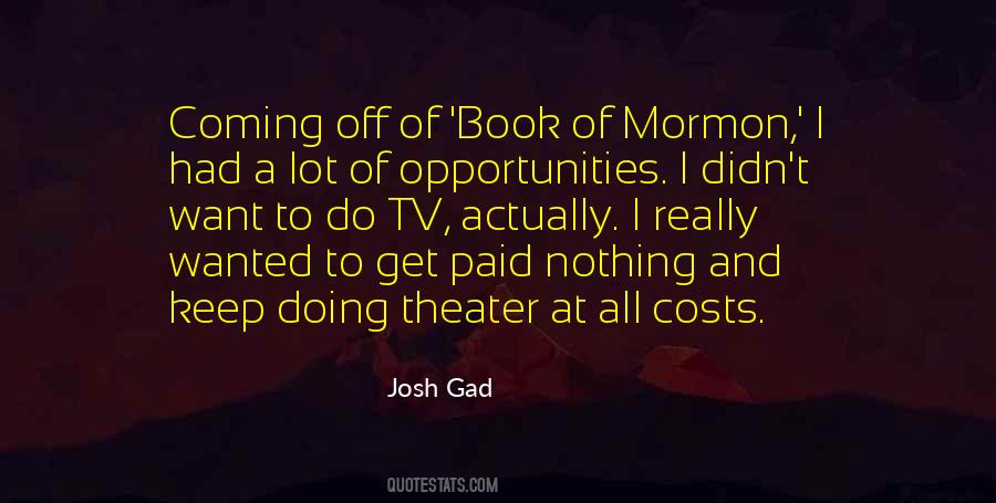 Coming Theater Quotes #58559