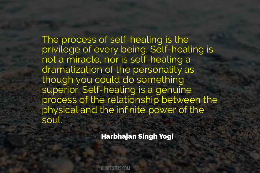 Power Of Self Healing Quotes #272632