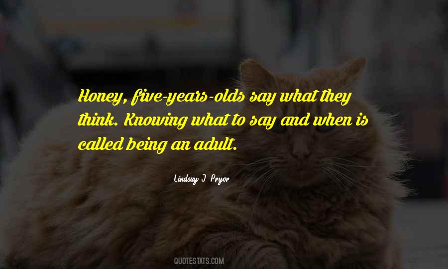 Being An Adult Quotes #1182805