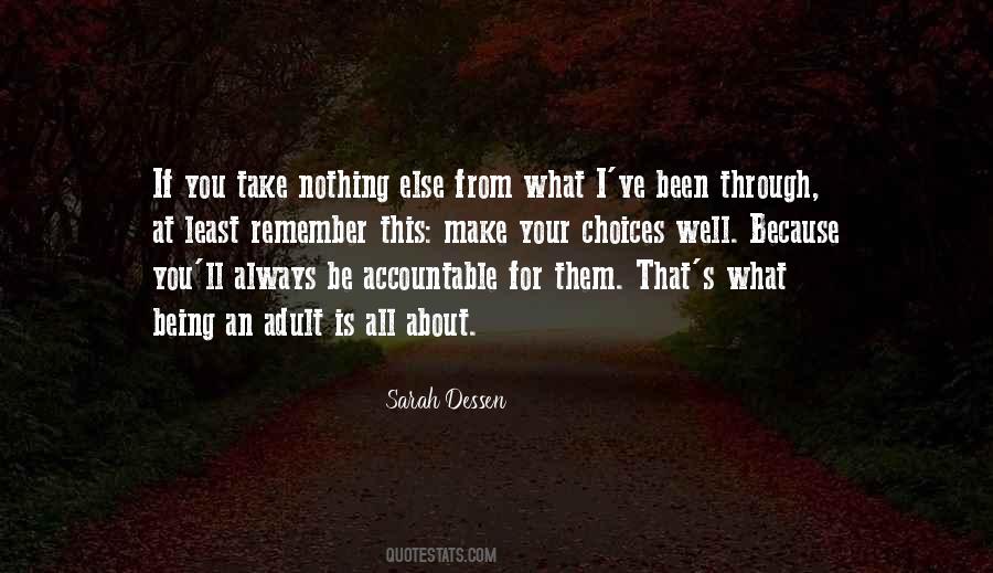 Being An Adult Quotes #1203710