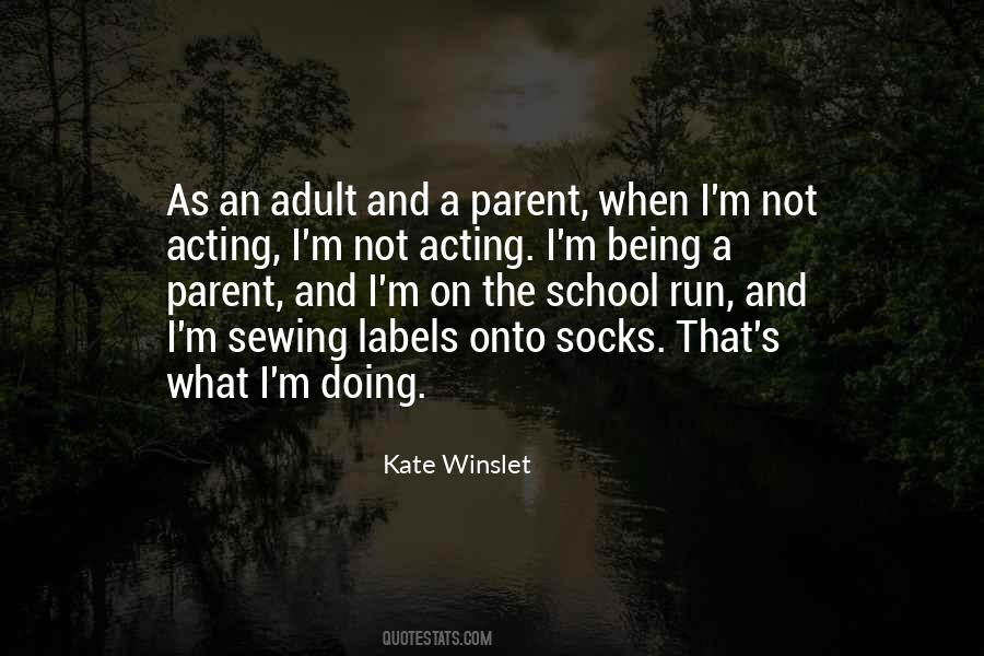 Being An Adult Quotes #1212116