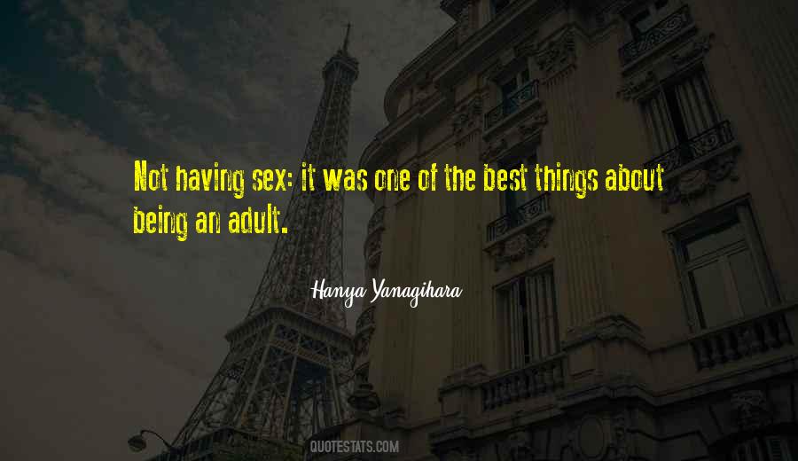 Being An Adult Quotes #1237891