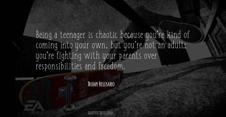 Being An Adult Quotes #1558518