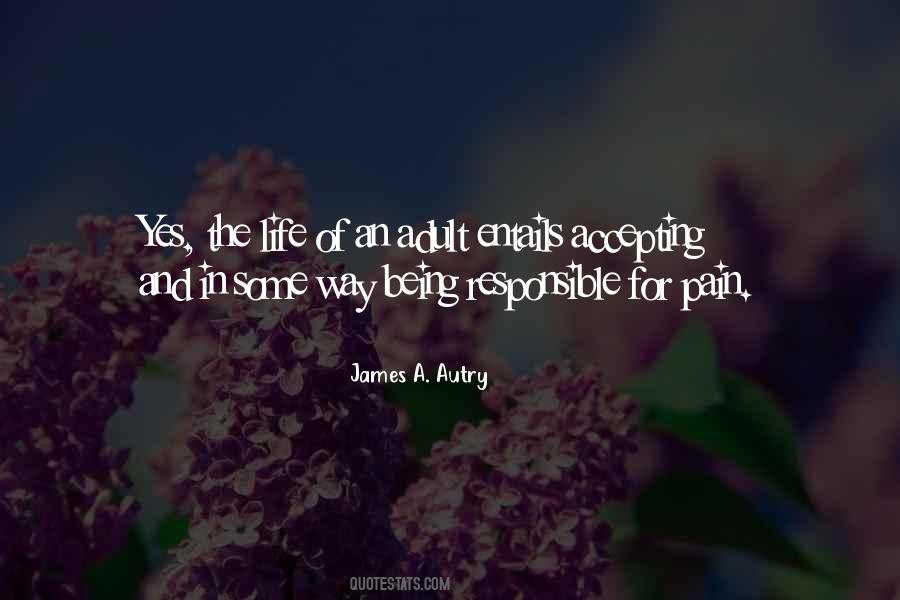 Being An Adult Quotes #576406
