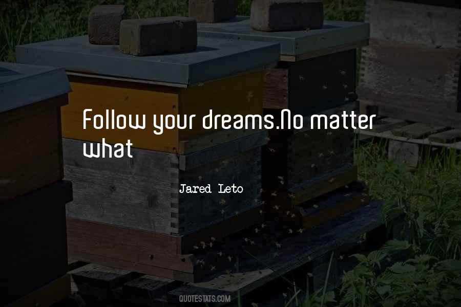 Quotes For Follow Your Dreams #293195