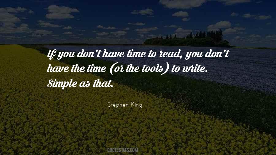 Writing Tools Quotes #1826347