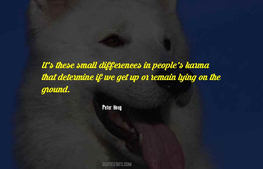 Small Differences Quotes #1267235