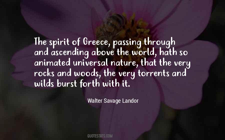 Spirit Of Nature Quotes #253643