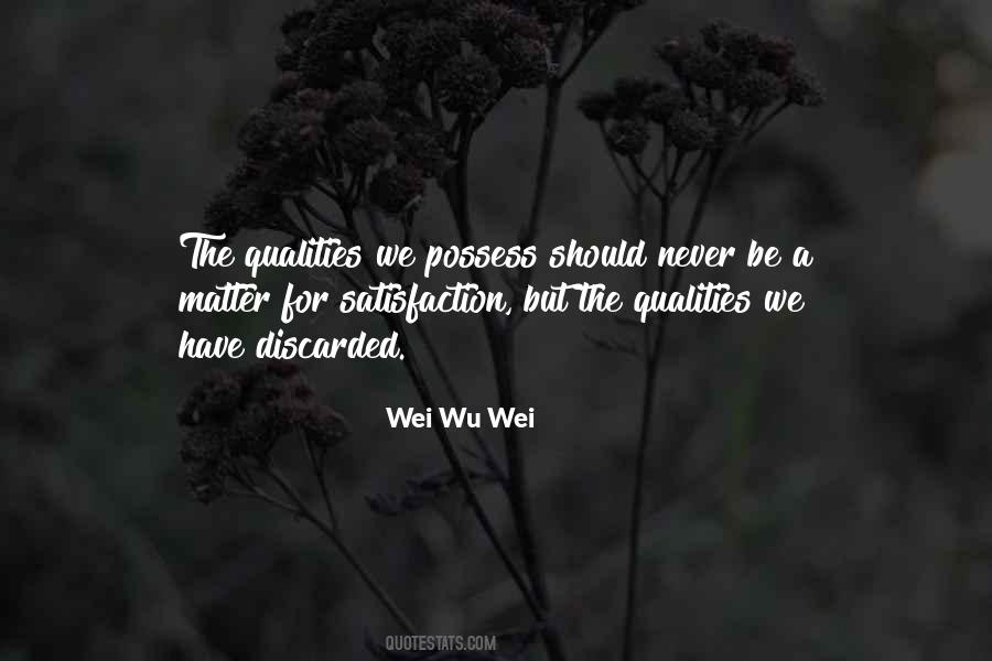 Wei Quotes #143994