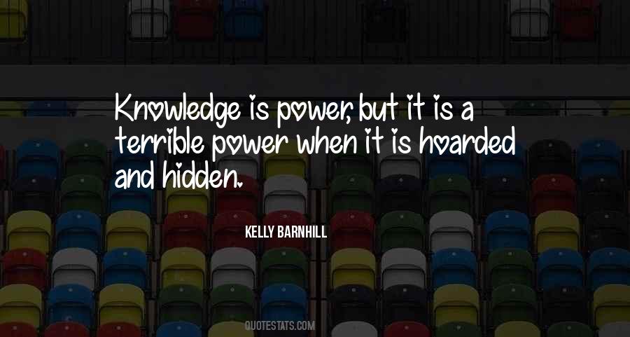 Hidden Knowledge Quotes #173168