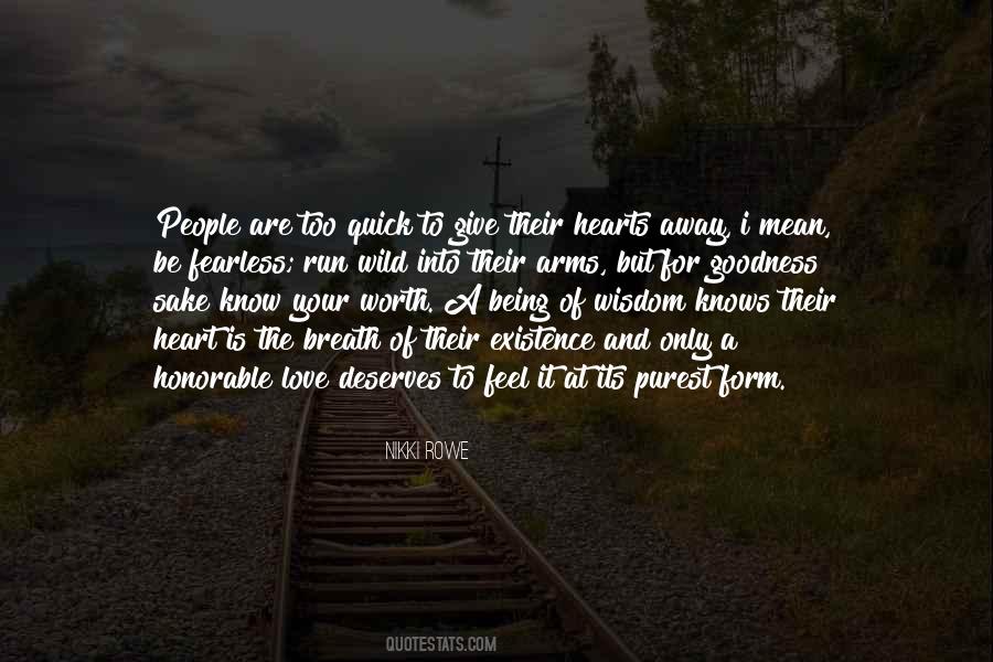 Purity And Love Quotes #1791032