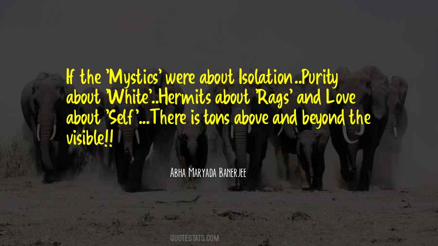 Purity And Love Quotes #697441