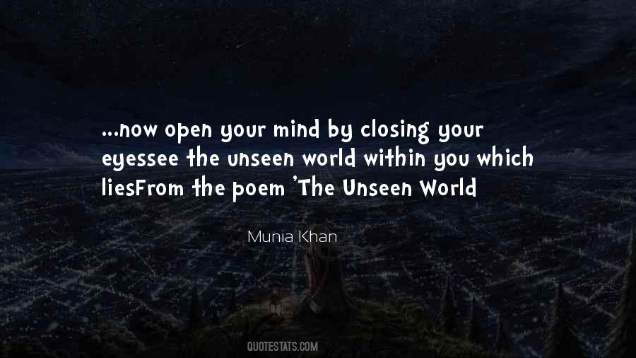 Your Eyes Have No Power To See Quotes #163727