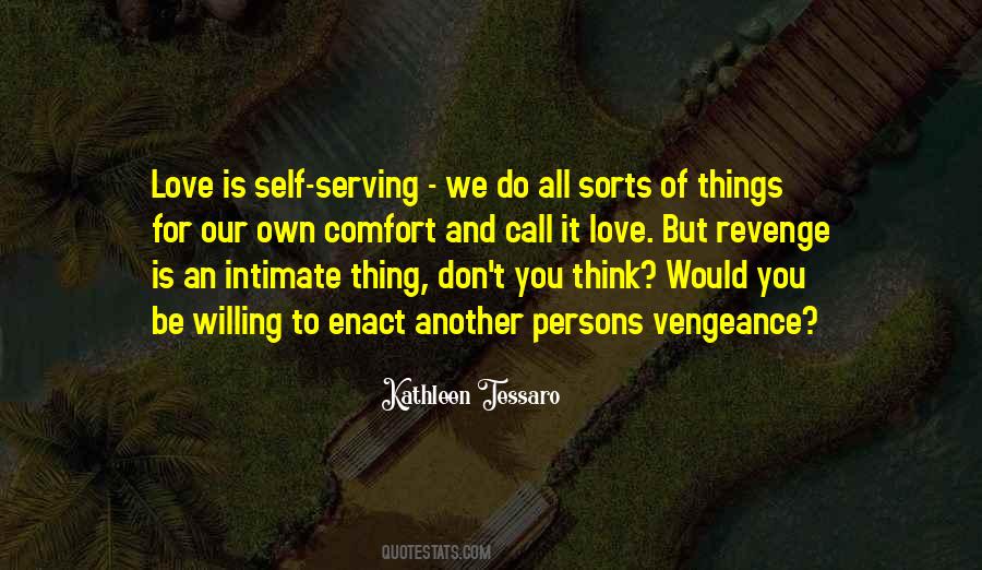 Love Vengeance Quotes #1430172