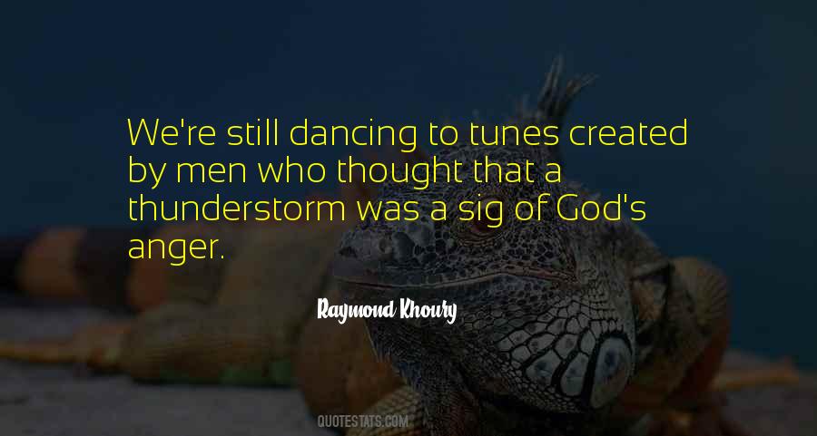 Quotes About Thunderstrorm #1285626