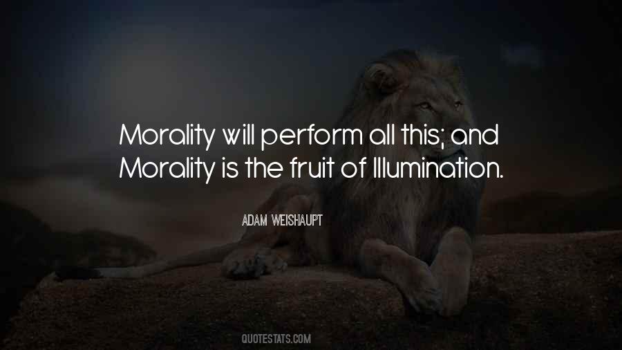 Morality Is Quotes #1441909