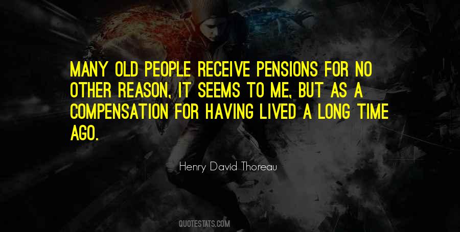 Quotes About Old People #1040687