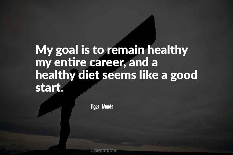 A Good Diet Quotes #765383