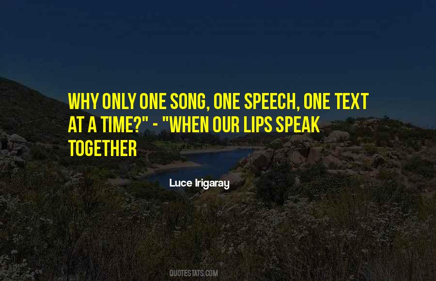 Speech At Quotes #87371