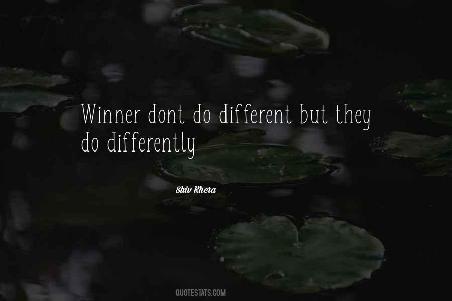 Do Differently Quotes #833797